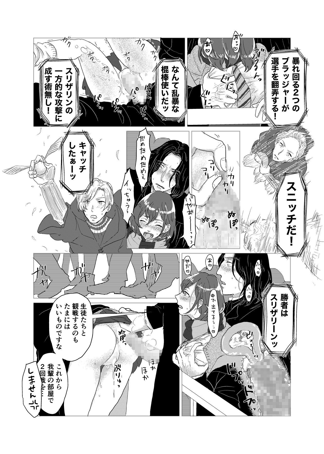 スネイプ教授とハッフルパフ転校生