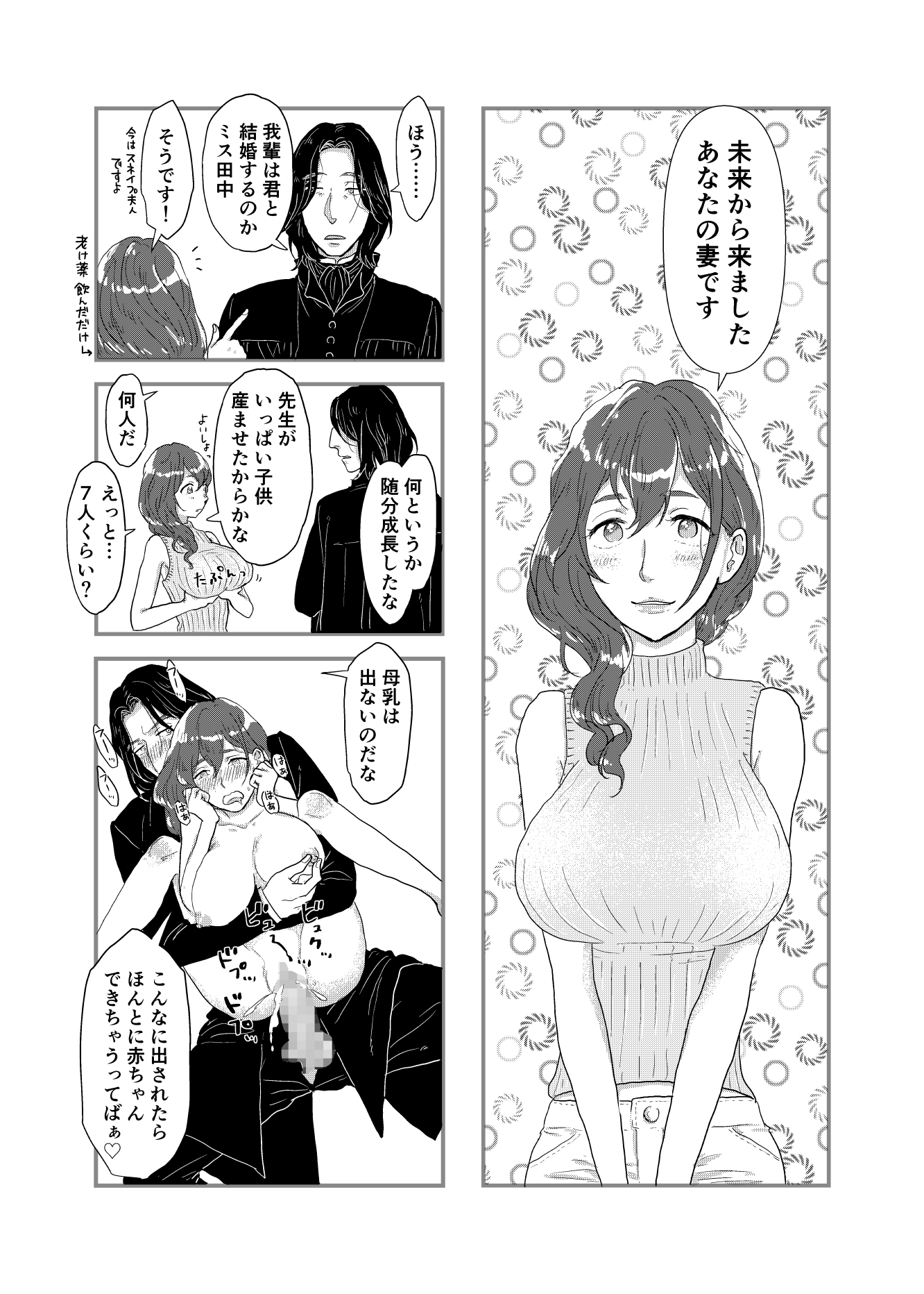 スネイプ教授とハッフルパフ転校生