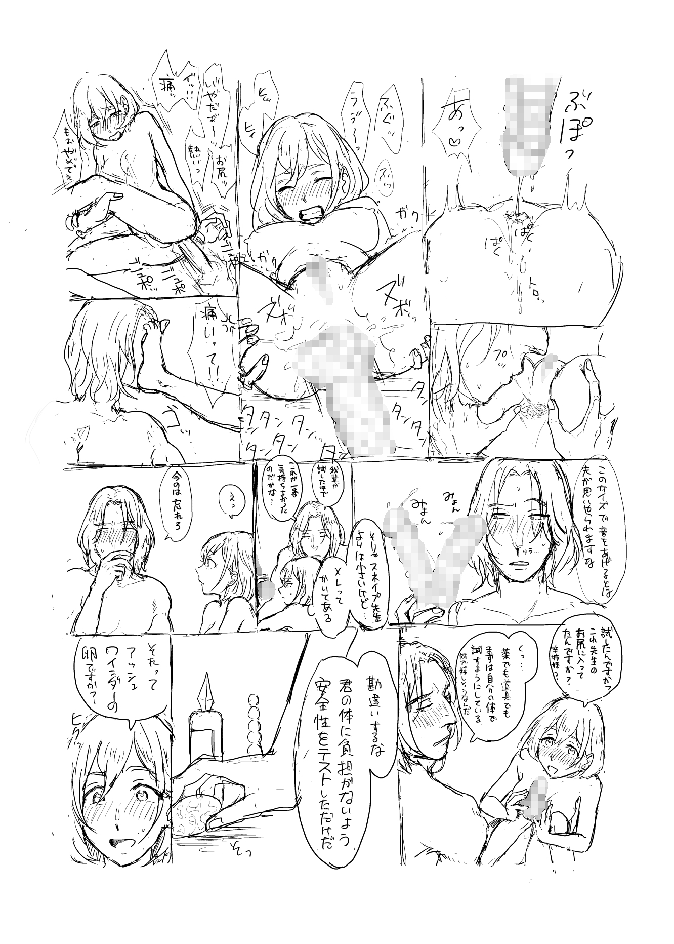 スネイプ教授とハッフルパフ転校生