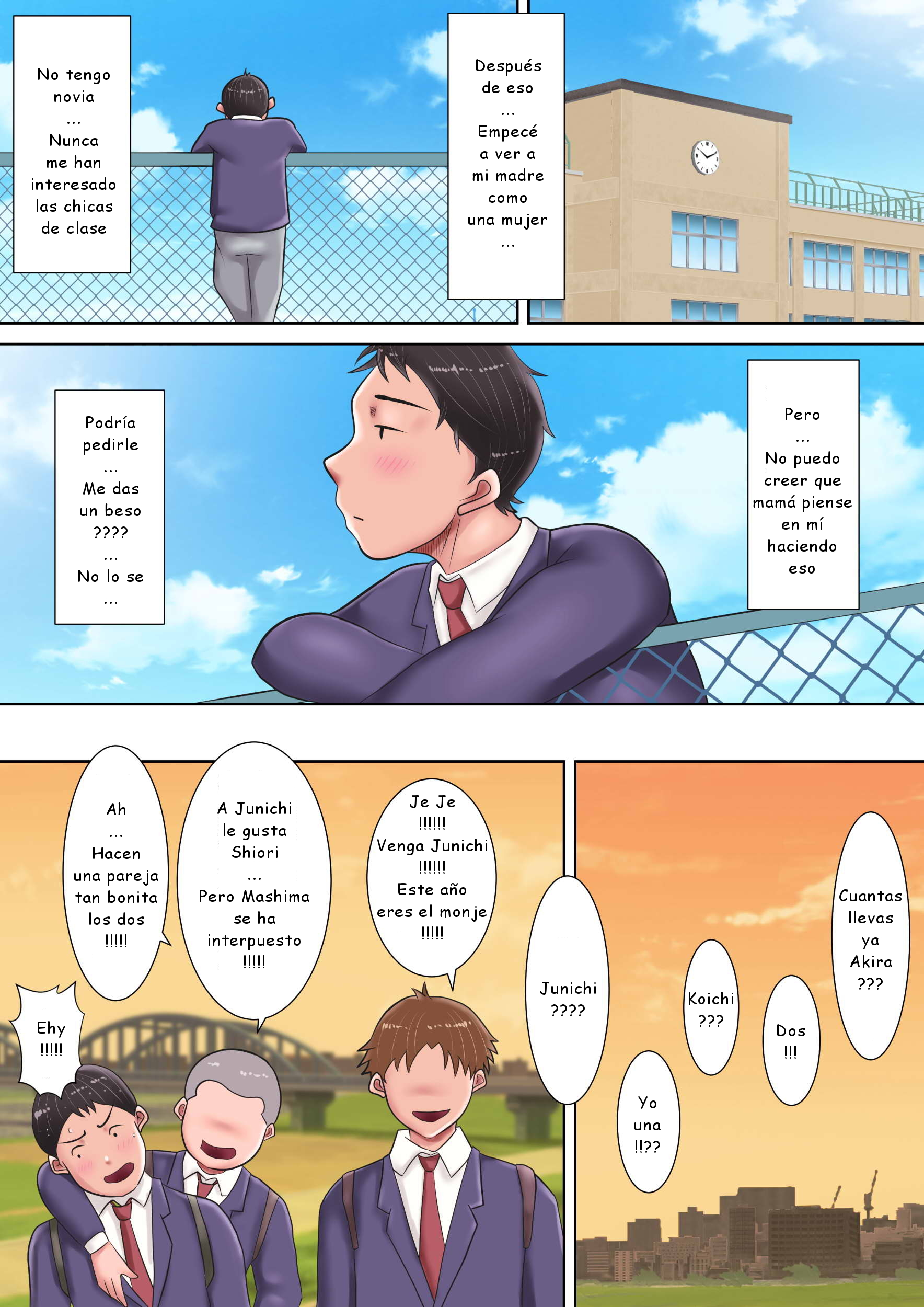かあさんにこくられた！ | Mamásemedeclara！
