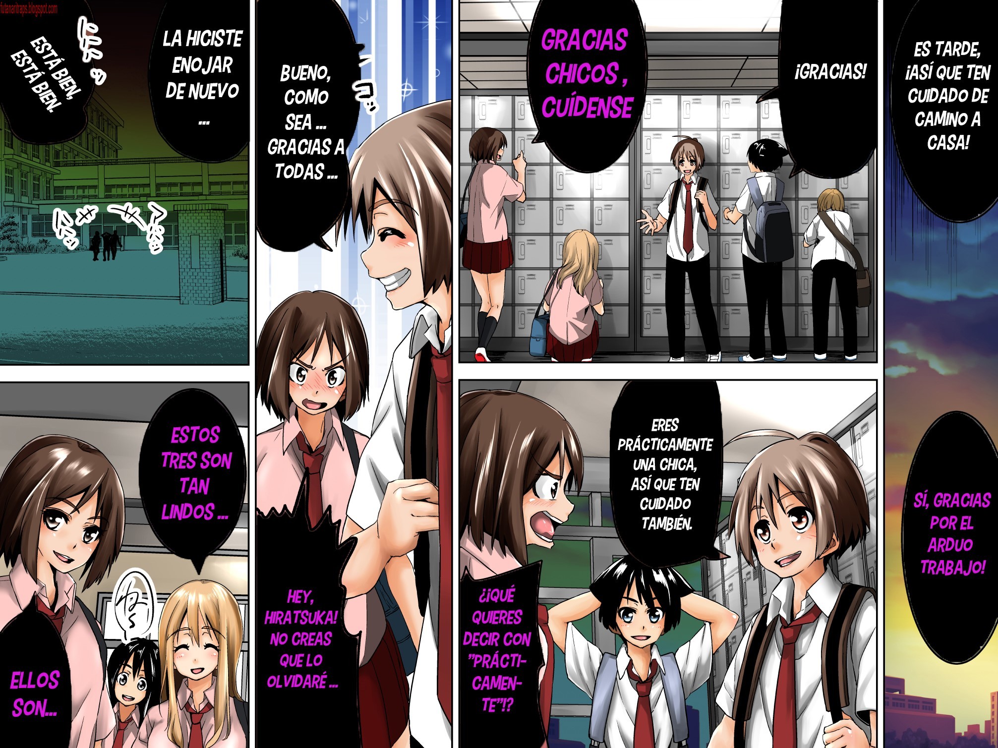 私たちの女性の先輩は、悪魔の奴隷貿易業者PARTE1españolです