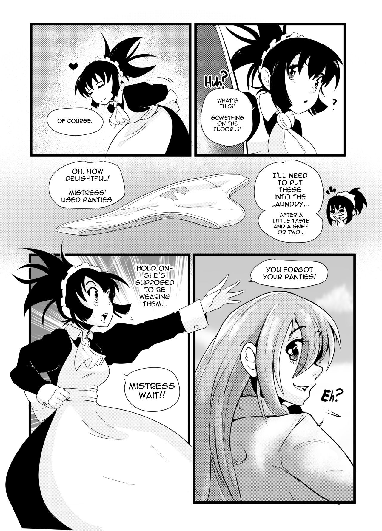 私はメイドに自慰行為をされていて、彼女は貞操帯に私を閉じ込めました！