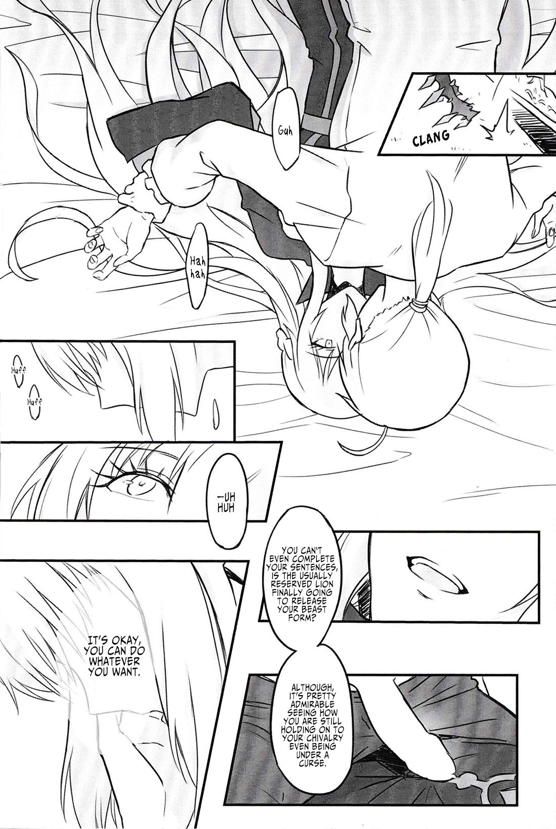 Fate Fanbook＃1 Artoria x Morgan