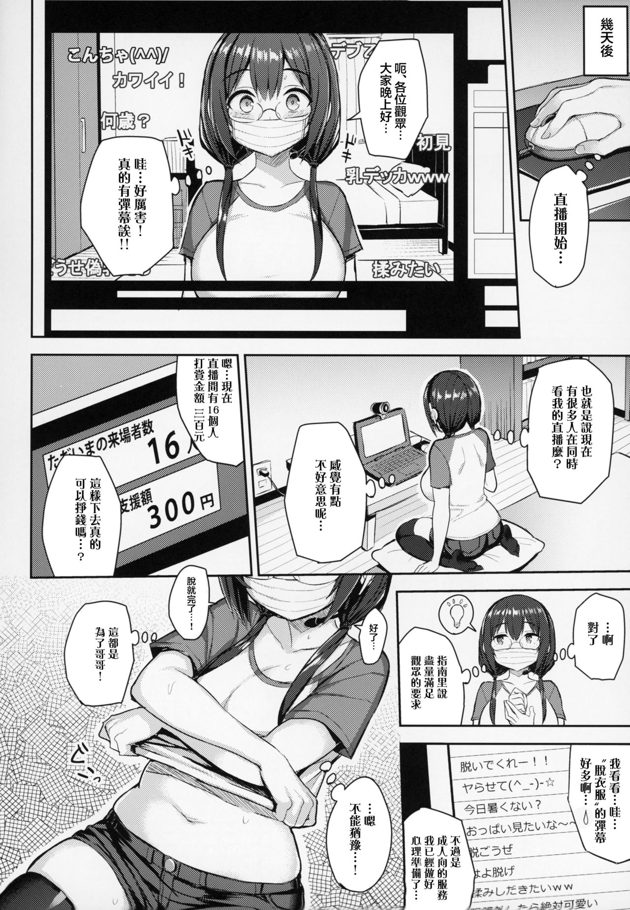 (C94) [ゐちぼっち (一宮夕羽)] むちむち配信娘をめちゃくちゃオフパコしたい本 [中国翻訳]