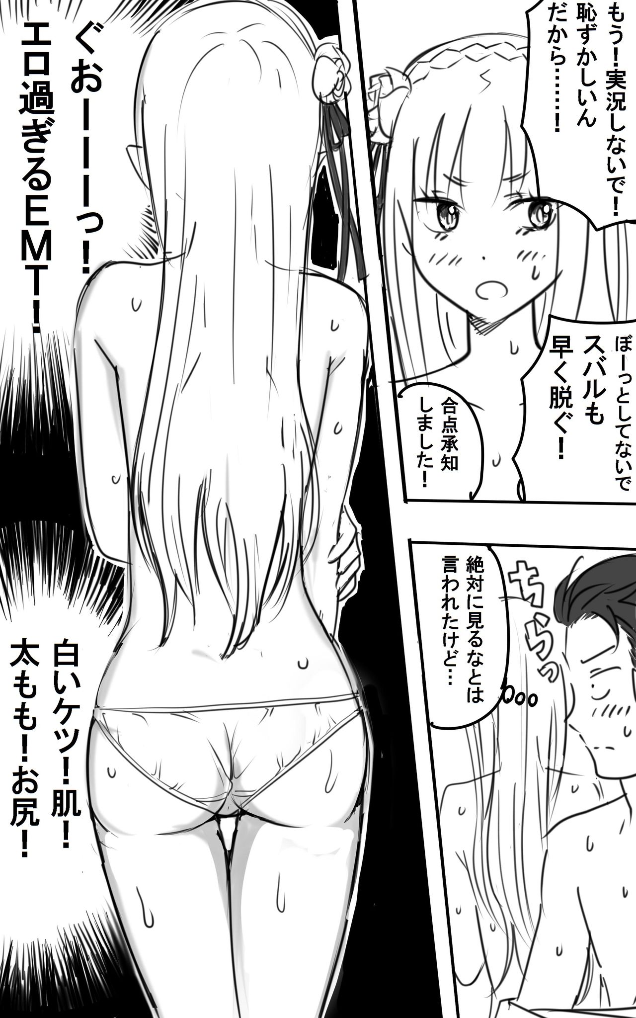 [虹照 NIJI-TERU] エミリアたんとすごーくセックス その (Re:ゼロから始める異世界生活)