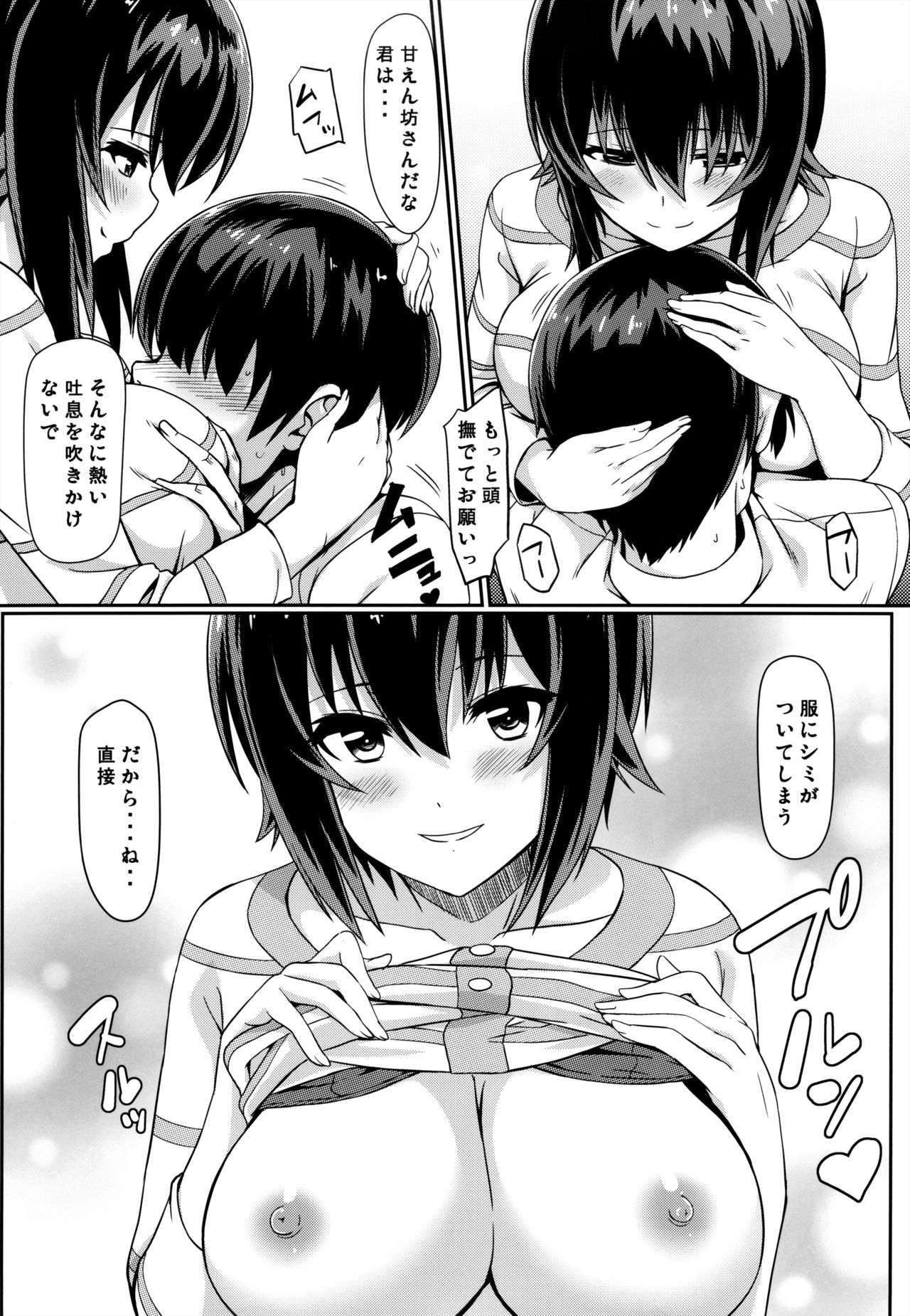 (C90) [カミナリネコ (えーたろー)] まほさんと後継作りがしたい!! (ガールズ&パンツァー)