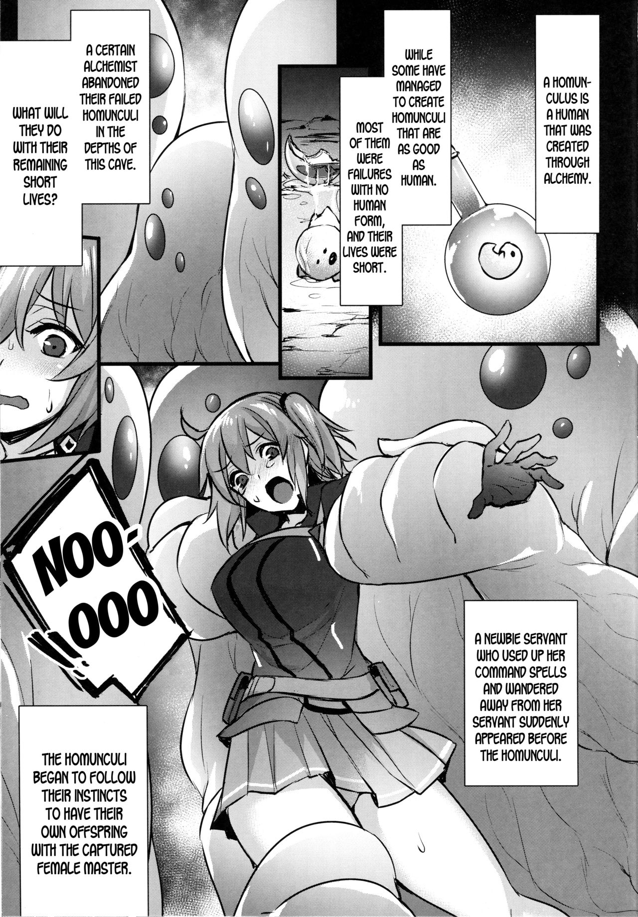 (C94) [姫屋 (阿部いのり)] 苗床MASTER～人工生命体に犯され堕ちるまで～ (Fate/Grand Order) [英訳]