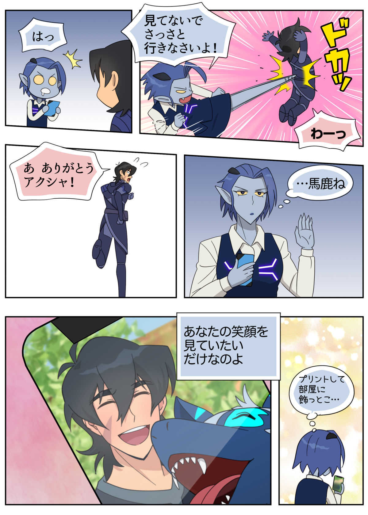 [halleseed] ランスの秘密は二つある (Voltron: Legendary Defender)