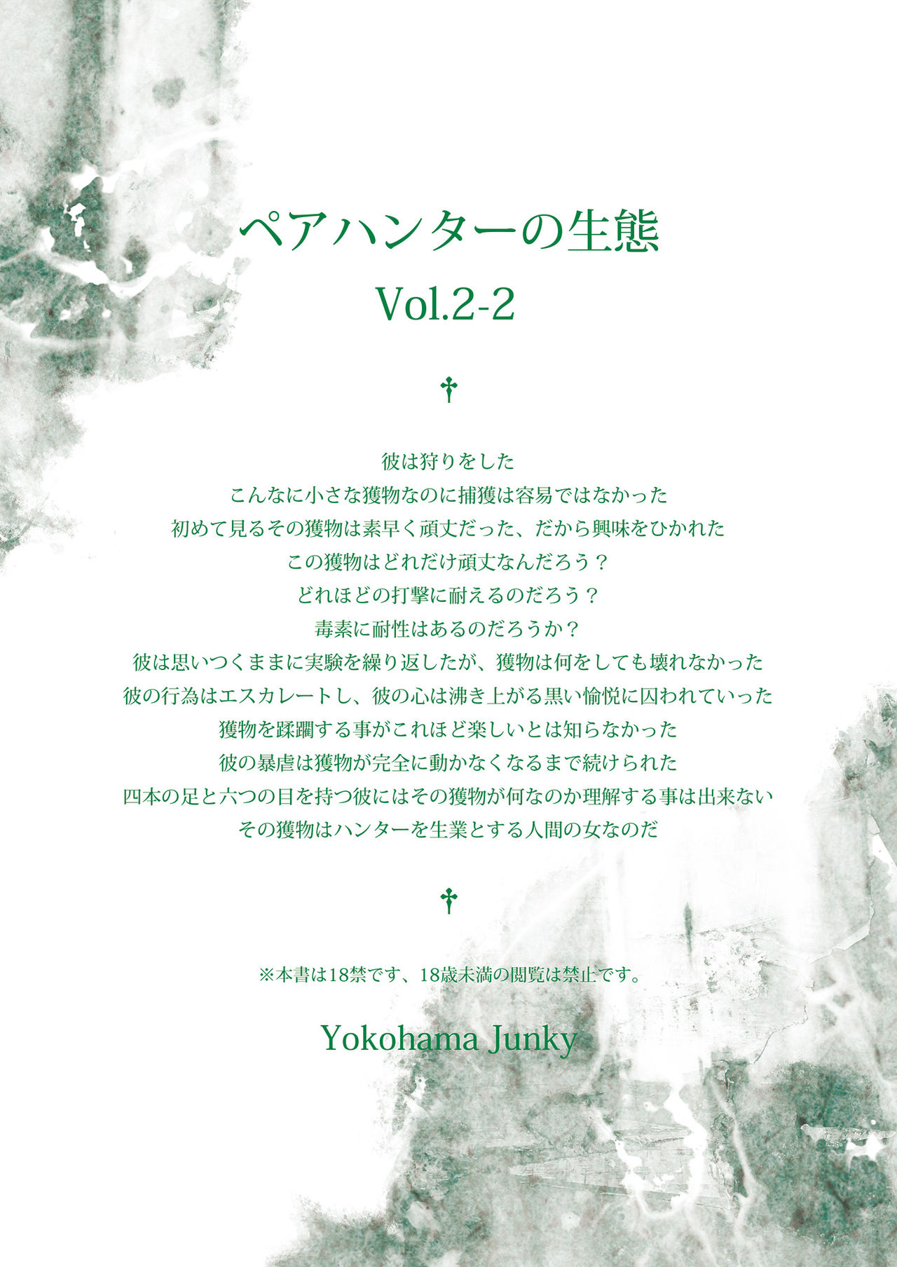 (C91) [Yokohama Junky (魔狩十織)] ペアハンターの生態vol.2-2 (モンスターハンター) [DL版]