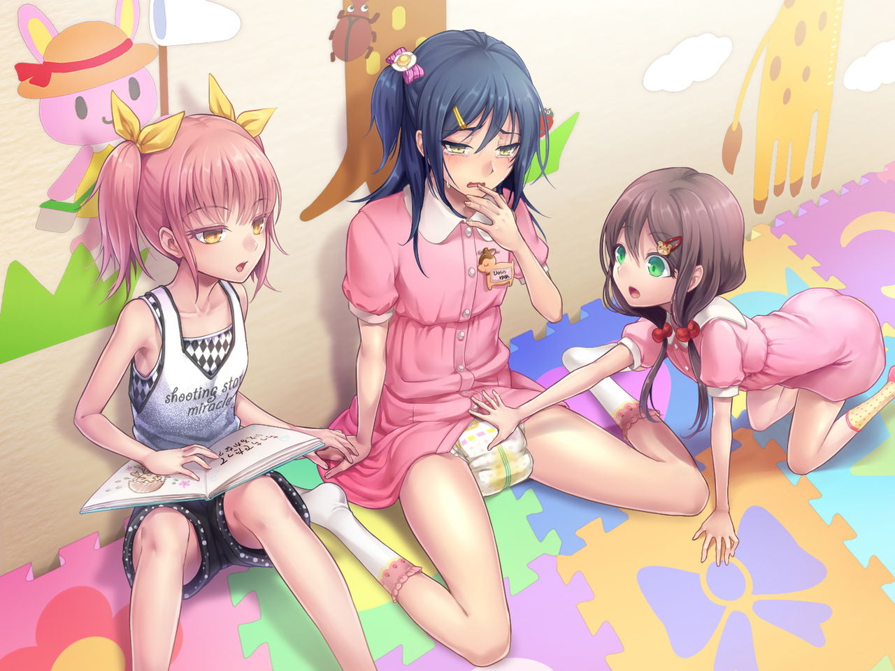 [恥辱庵 (笹ノ間にび)] 優明ちゃんは永遠にオムツがとれない