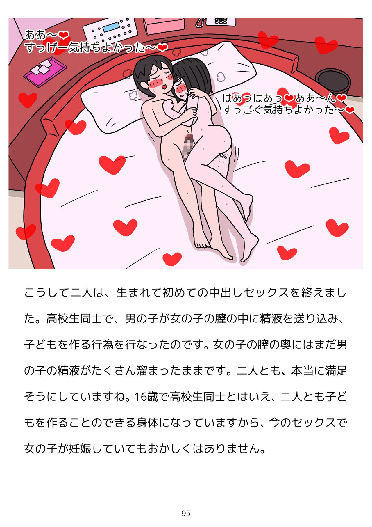 Poza 性生活に必要なモノ思春期のための性教育 とっても気持ちいい妊娠するセックスのおはなし