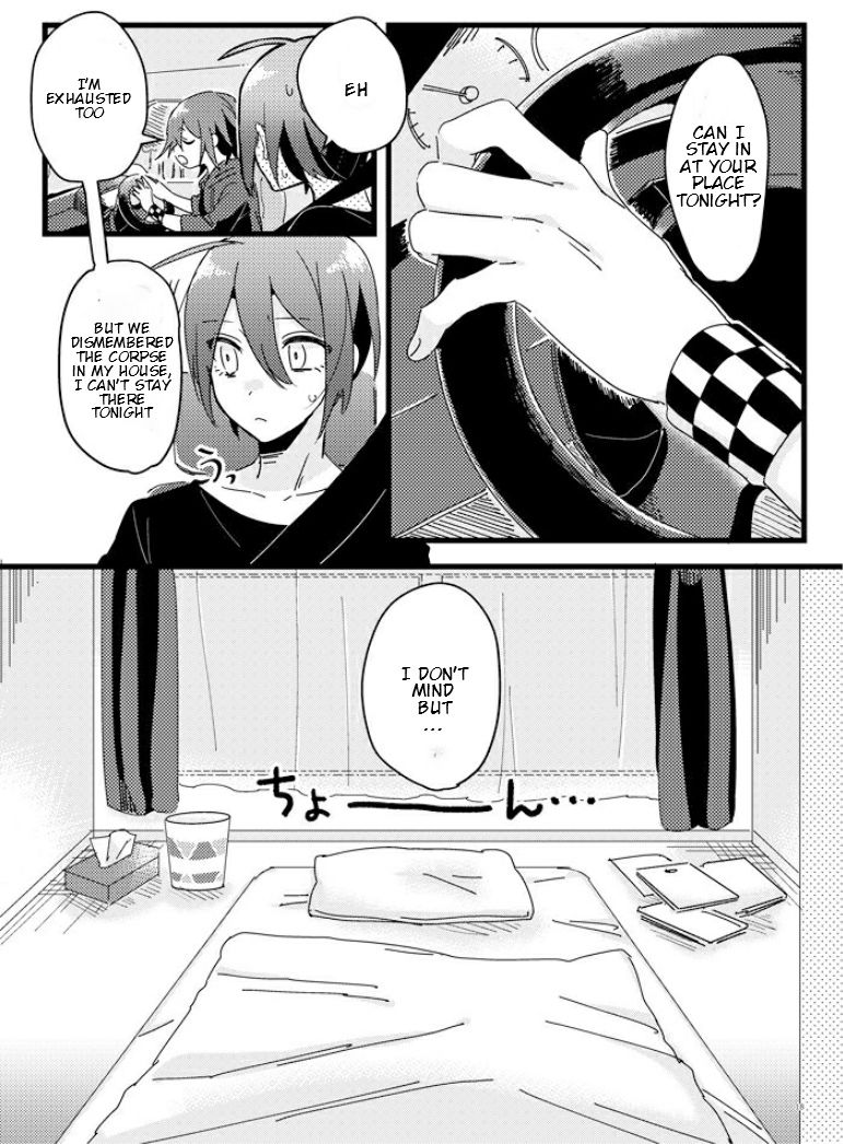 [36 (白亜)] 白い水槽と赤い金魚 (ニューダンガンロンパV3) [英訳] [DL版]