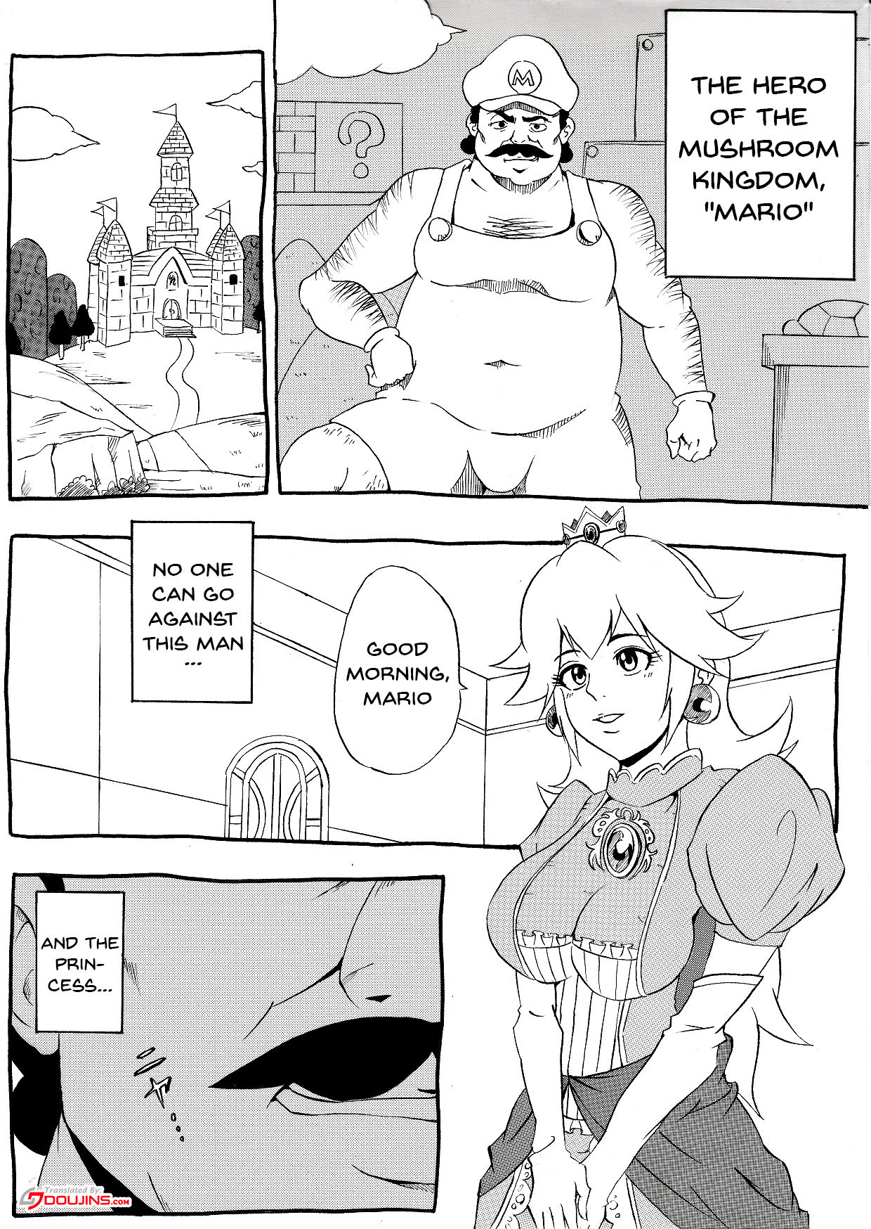 [にんにん堂 (とんすけ)] 桃まん (スーパーマリオブラザーズ) [英訳]