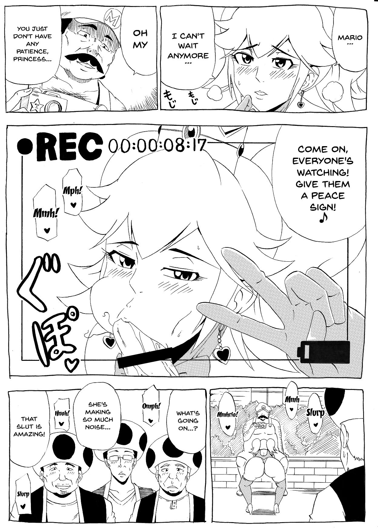 [にんにん堂 (とんすけ)] 桃まん (スーパーマリオブラザーズ) [英訳]