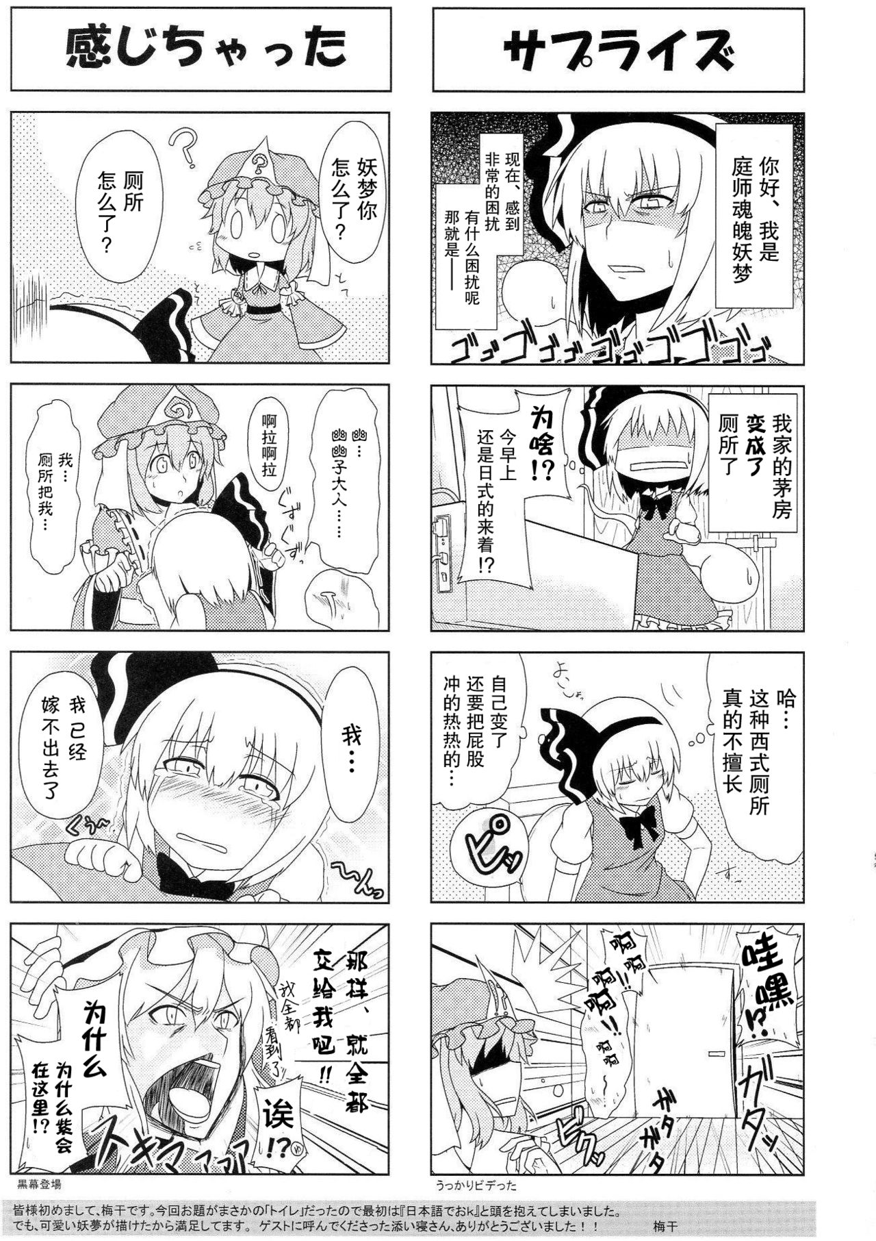 (C76) [成宮, はんなま (鳴海也, 添い寝)] Water Cherry Closet (東方Project) [中国翻訳]