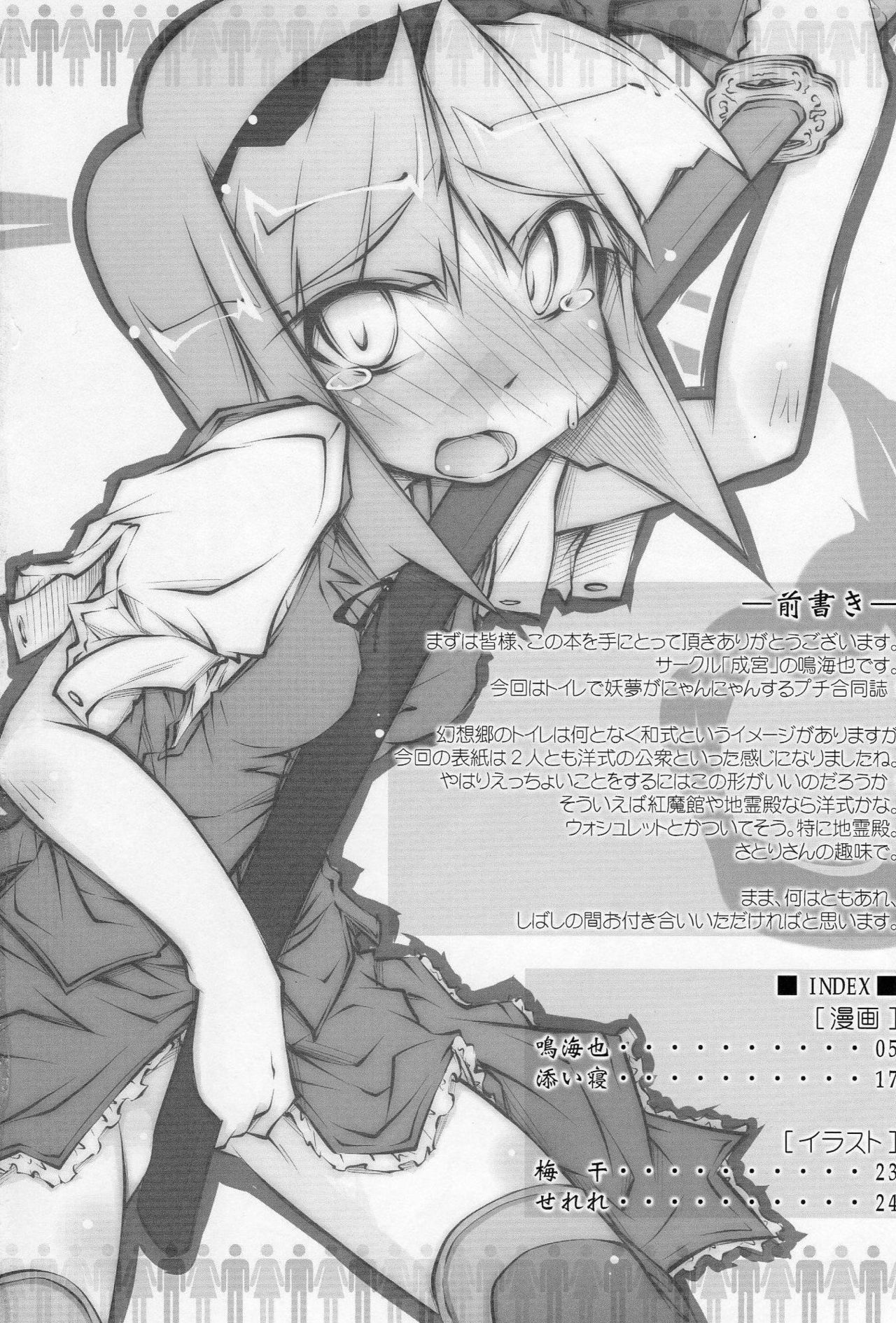 (C76) [成宮, はんなま (鳴海也, 添い寝)] Water Cherry Closet (東方Project) [中国翻訳]
