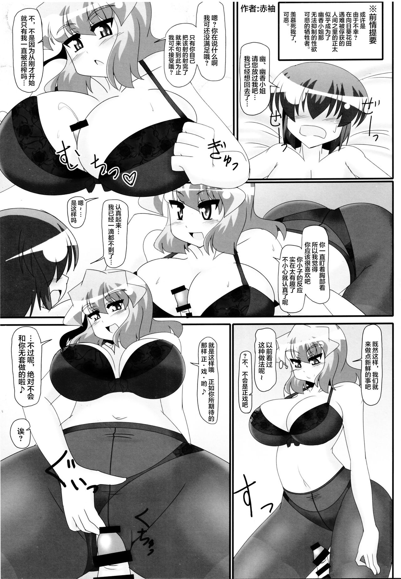 (紅楼夢10) [ヘイヨウキンキ。 (よろず)] 東方黒タイツ合同〜使用用〜 (東方Project) [中国翻訳]