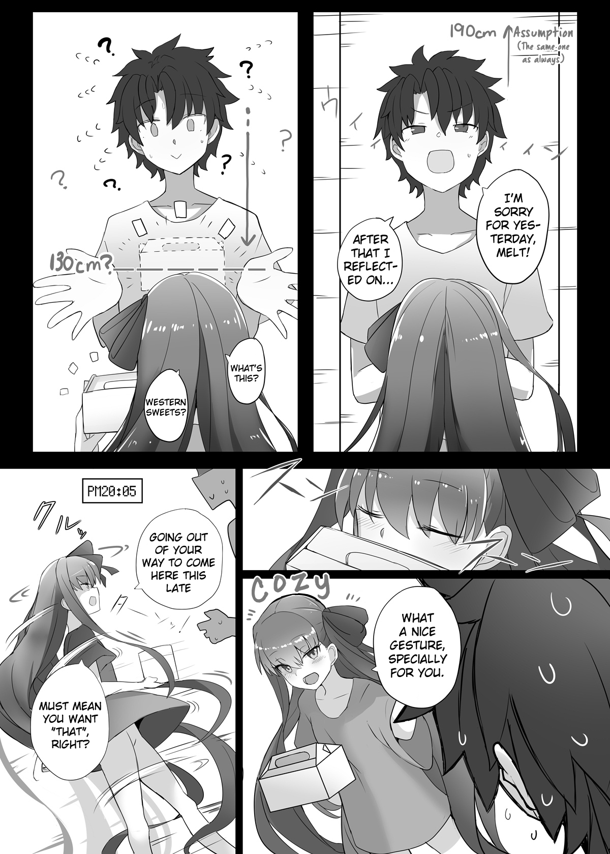 (C96) [約束の海岸線 (よーさい)] メルトが素足になりまして (Fate/Grand Order) [英訳]