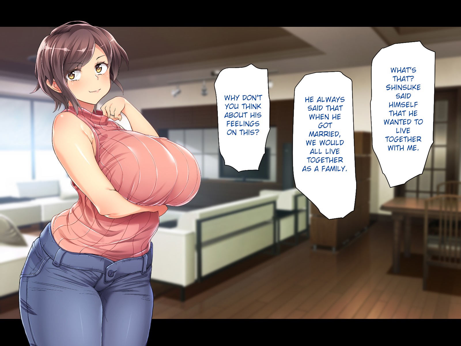 きょうようでむちむちなむすこのよめをねとってやった|息子の豊満な奥さんを爆乳で犯した