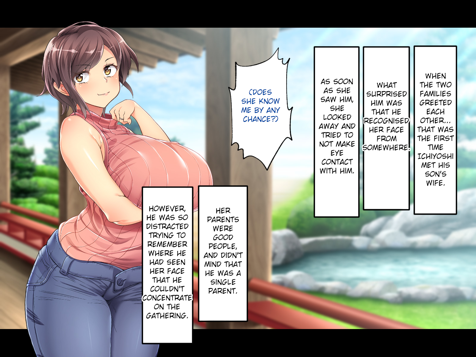きょうようでむちむちなむすこのよめをねとってやった|息子の豊満な奥さんを爆乳で犯した