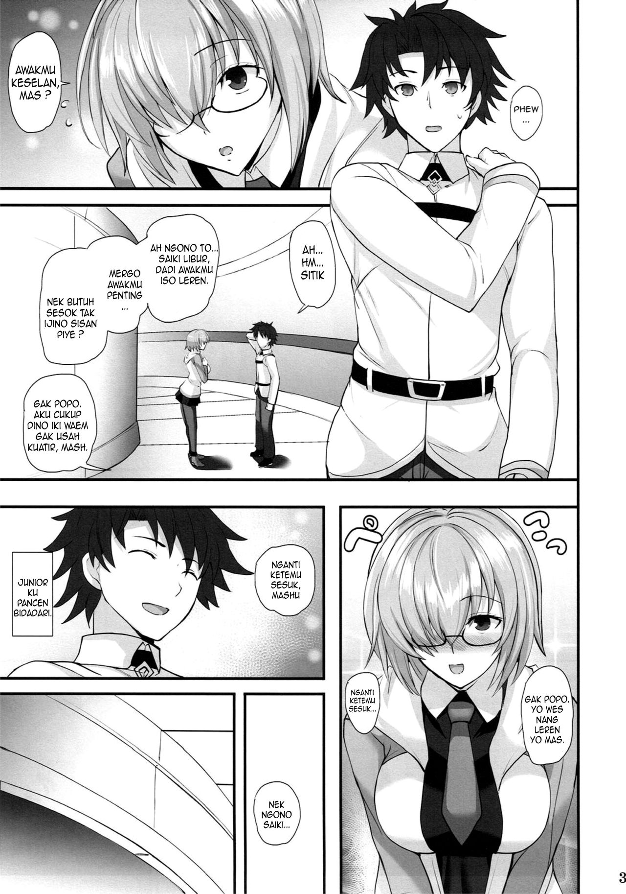 (C93) [玉子房 (隈吉)] 乳上といっしょ (Fate/Grand Order) [ジャワ翻訳]
