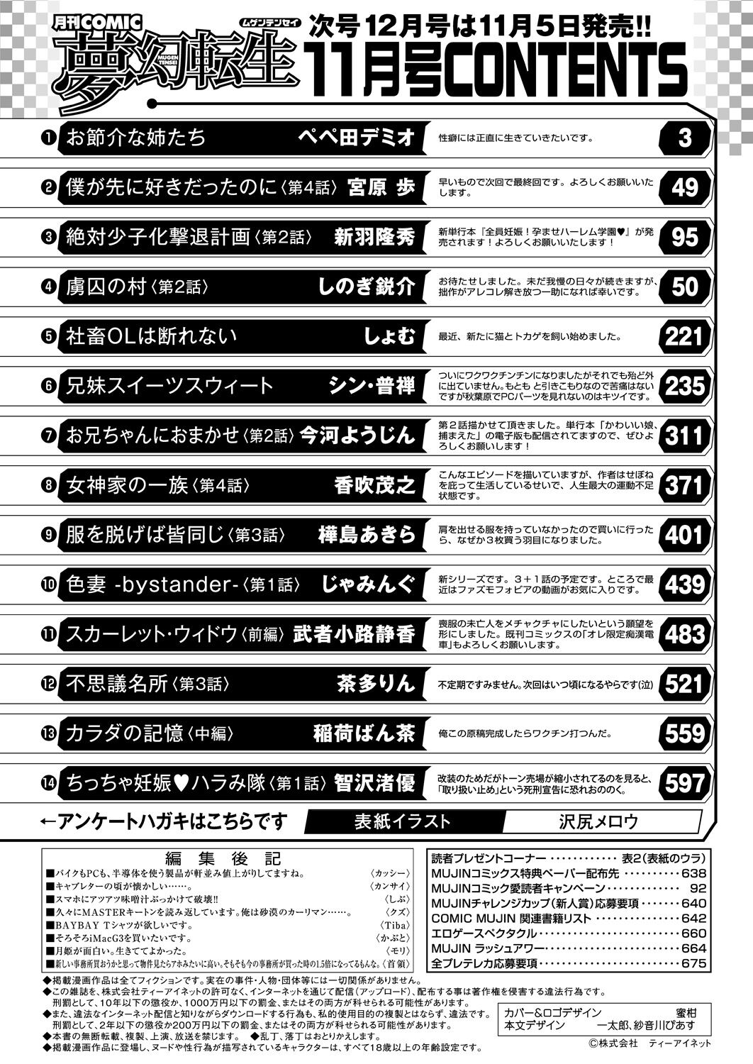 COMIC 夢幻転生 2021年11月号 [DL版]