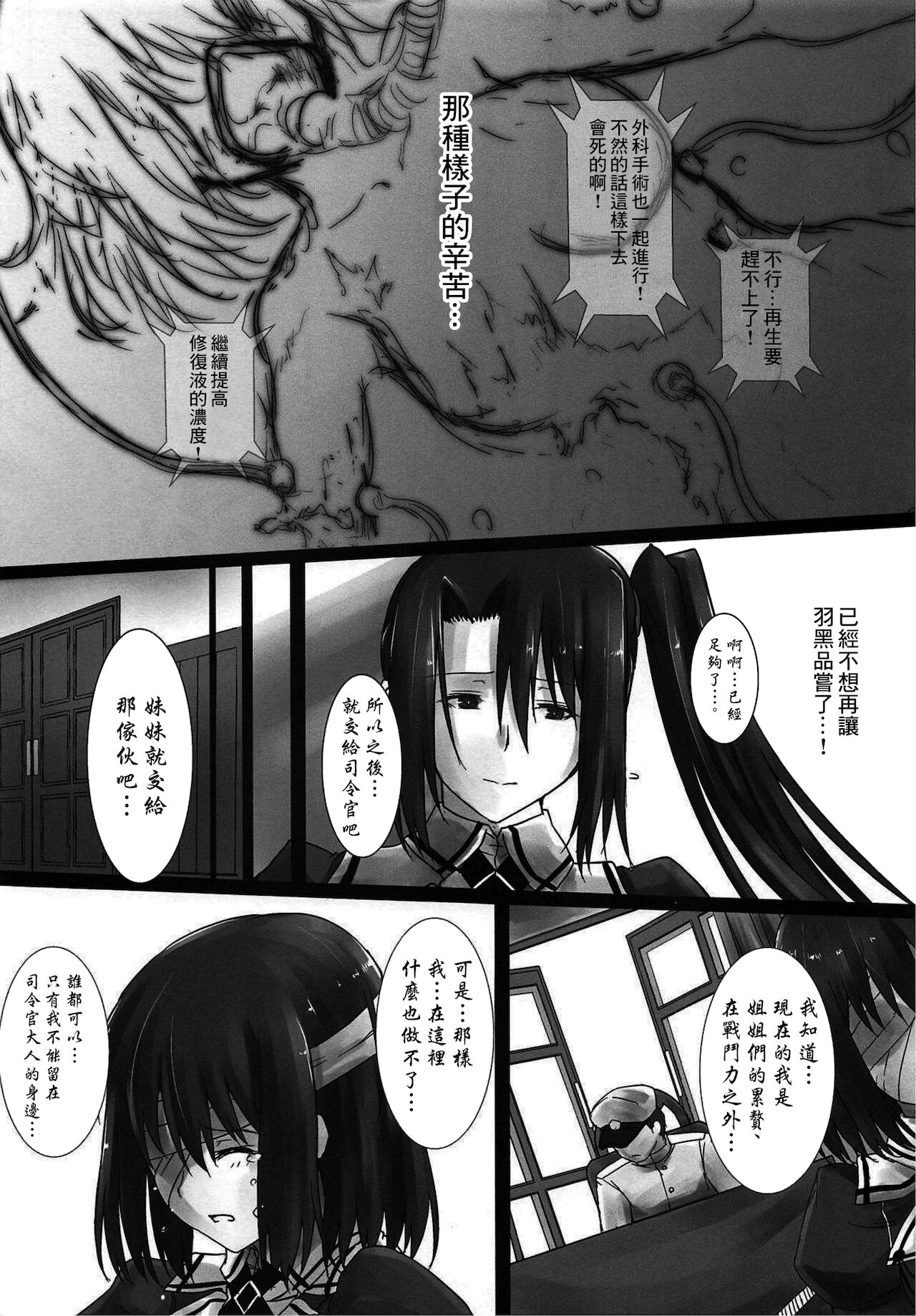 (COMIC1☆15) [ケダモノ屋さん (真っ赤なケダモノ)] 羽黒愛の新婚退役? (艦隊これくしょん -艦これ-) [中国翻訳]