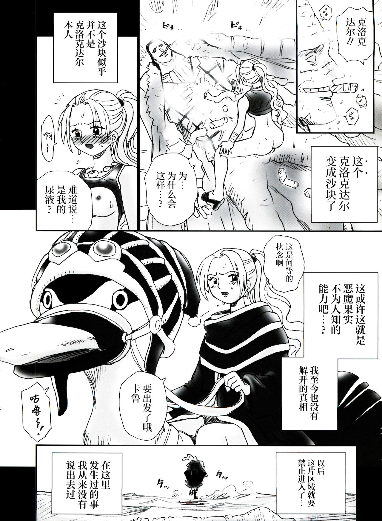 (C73) [RAT TAIL (IRIE YAMAZAKI)] TAIL-MAN NEFERTALI VIVI BOOK (ワンピース) [中国翻訳]