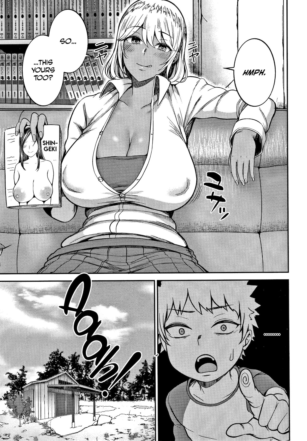 [かゆみ止め] 秘密基地争奪戦！ (おねーさん達とセックスで勝負しよ?) [英訳]