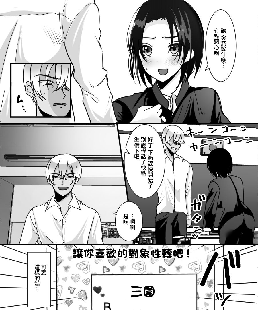 [あむぁいおかし製作所 (羅ぶい)] TS改変アプリで理想のビッチギャルに! [中国翻訳]