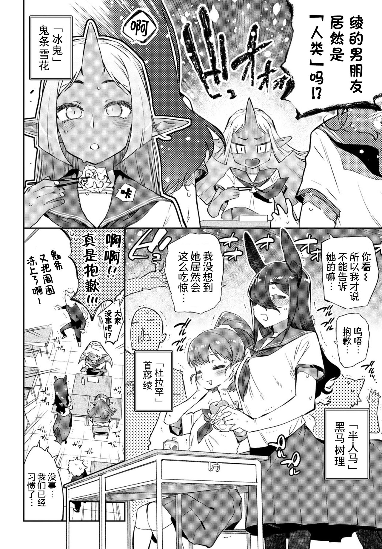 [みぞね] 異種恋愛 その1 (COMIC BAVEL 2019年3月号) [中国翻訳] [無修正] [DL版]
