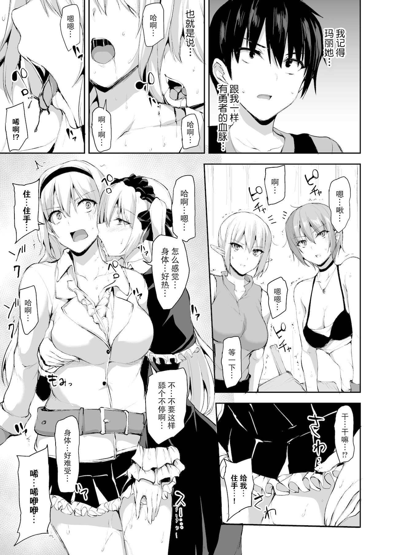 【鬼畜王汉化组】[しまぱん (立花オミナ)] 異世界ハーレム物語7~激突!!吸血少女と我が儘王女!