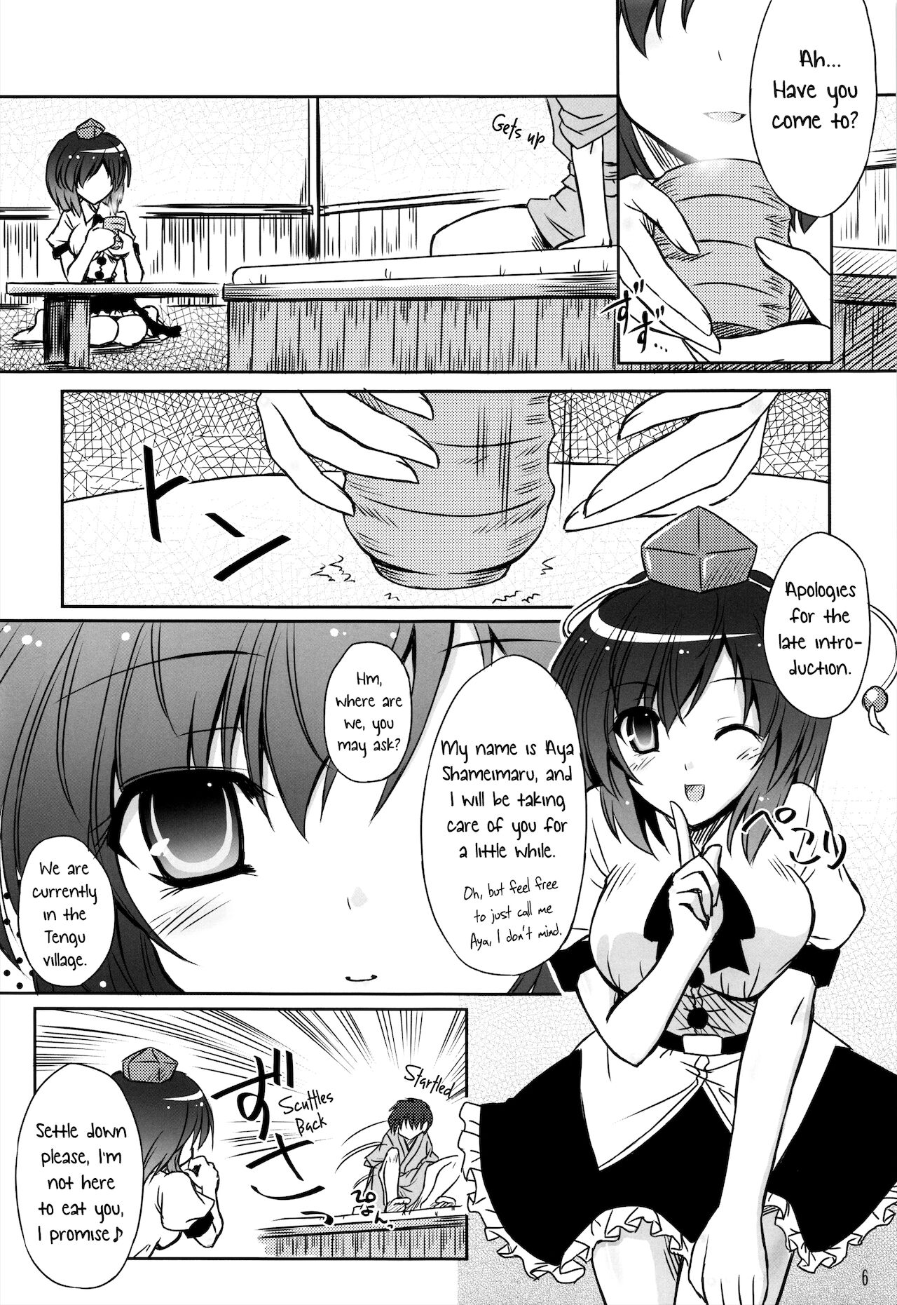 (例大祭10) [Reverse Noise (やむっ)] 天狗攫い (東方Project) [英訳]
