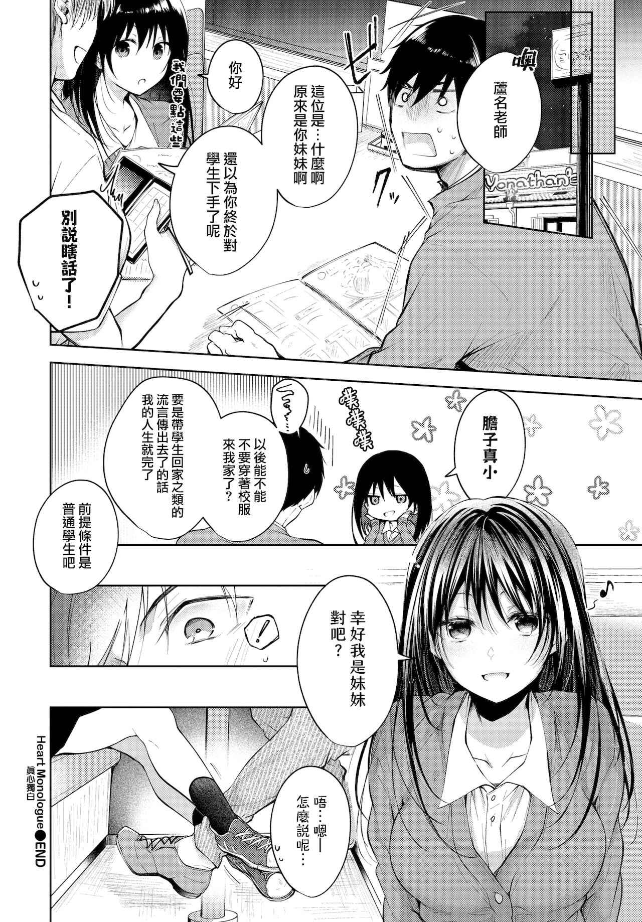 [こしの] Heart Monologue (COMIC BAVEL 2020年7月号) [中国翻訳] [DL版]