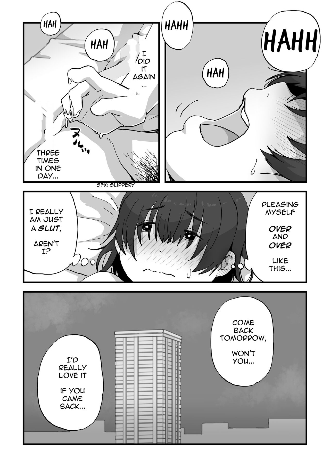 [かめきりん] 僕は漫研専属ヌードモデル [英訳]