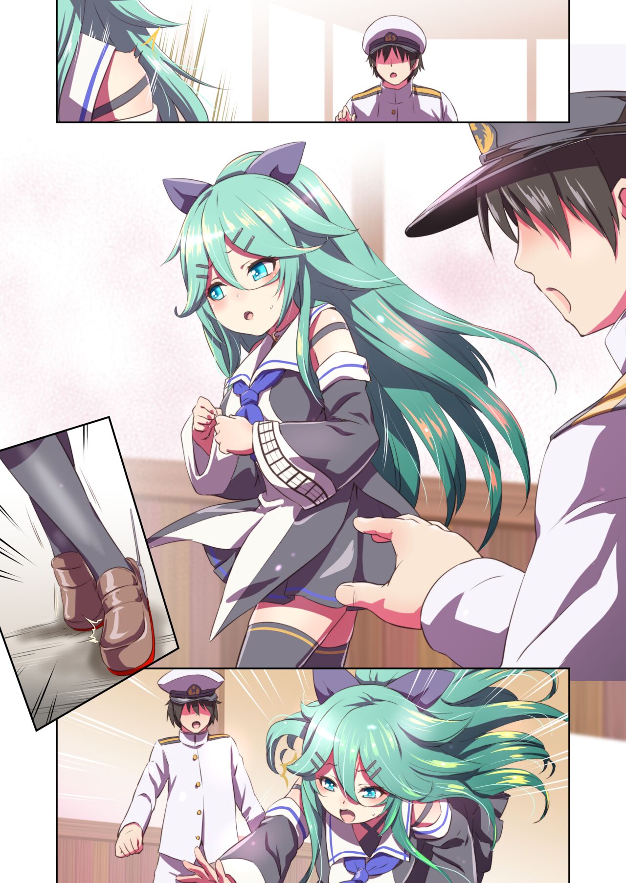 [ナンタラカンタラ (春菊天うどん)] - 山風にかまいたいっ! (艦隊これくしょん -艦これ-) [DL版] [無修正 + 無字]