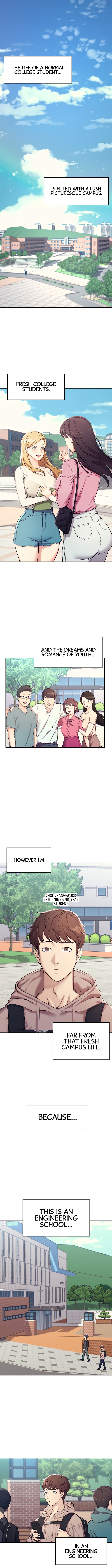 [OB, Overtime Sloth] Is There No Goddess in My College? Ch.13/? [English] [Manhwa PDF]