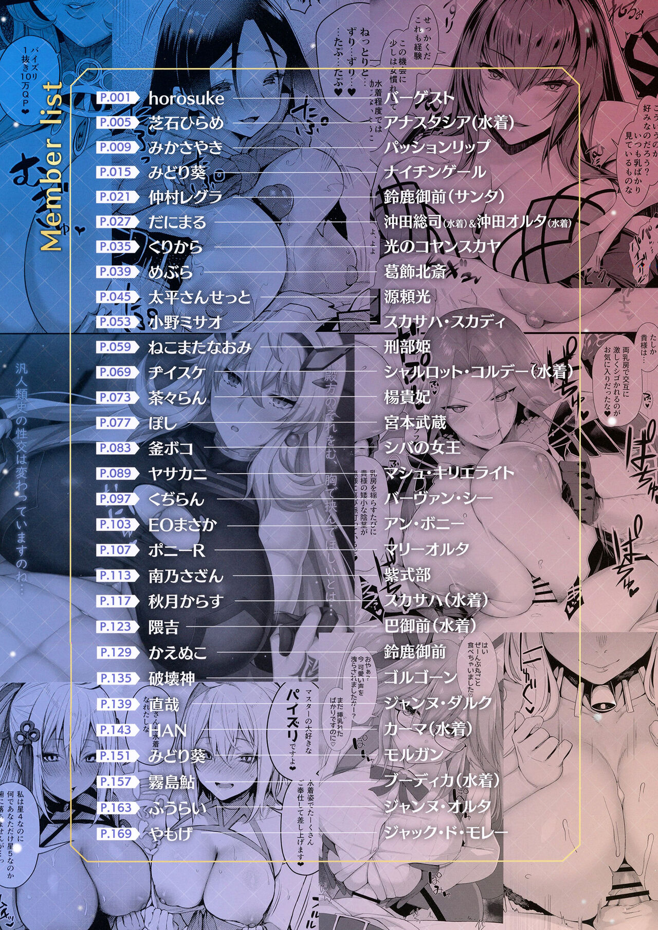 [角砂糖 (よろず)] FGOパイズリ合同2～英霊乳挟領域ズリデア・ル・フェ～ (Fate/Grand Order) [DL版]