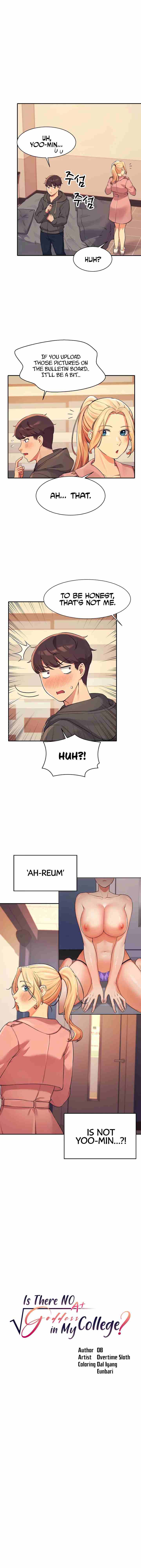 [OB, Overtime Sloth] Is There No Goddess in My College? Ch.15/? [English] [Manhwa PDF]