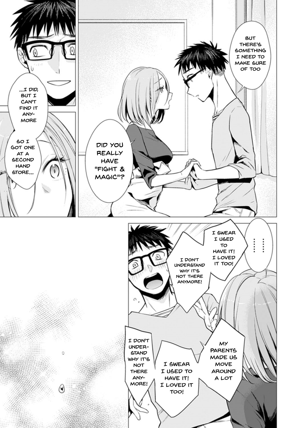 [亜美寿真] あと1mmで挿入っちゃうね?雑魚寝してたら隣の女子にイジられて… 1-10, 12-13 [英訳]