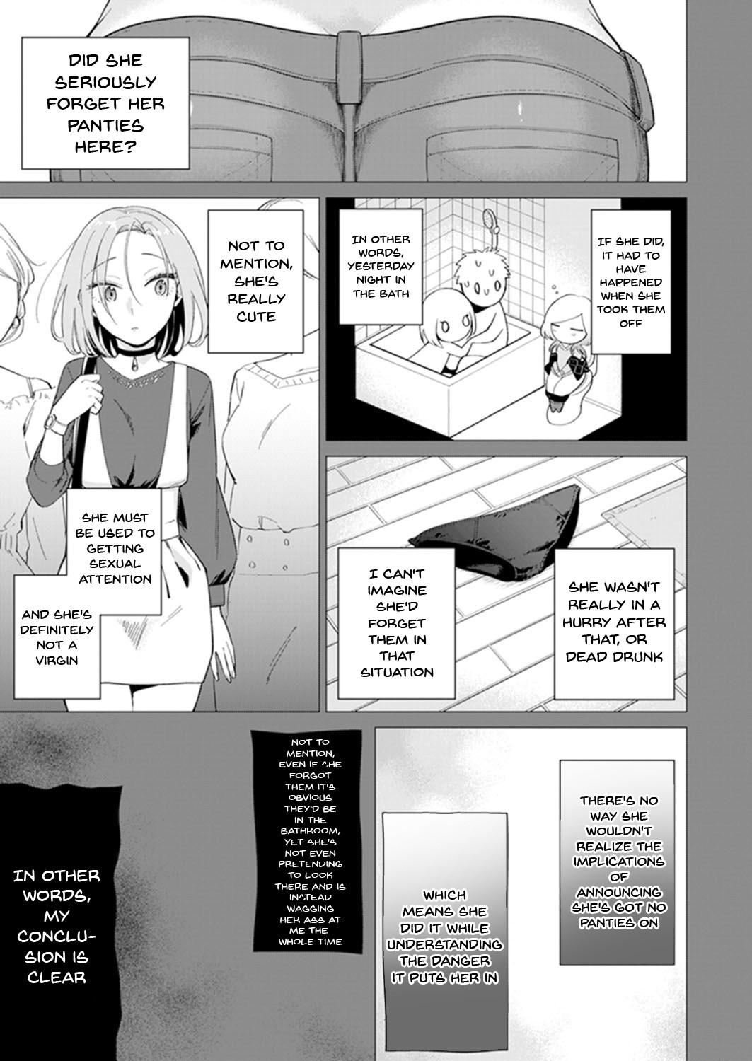 [亜美寿真] あと1mmで挿入っちゃうね?雑魚寝してたら隣の女子にイジられて… 1-10, 12-13 [英訳]