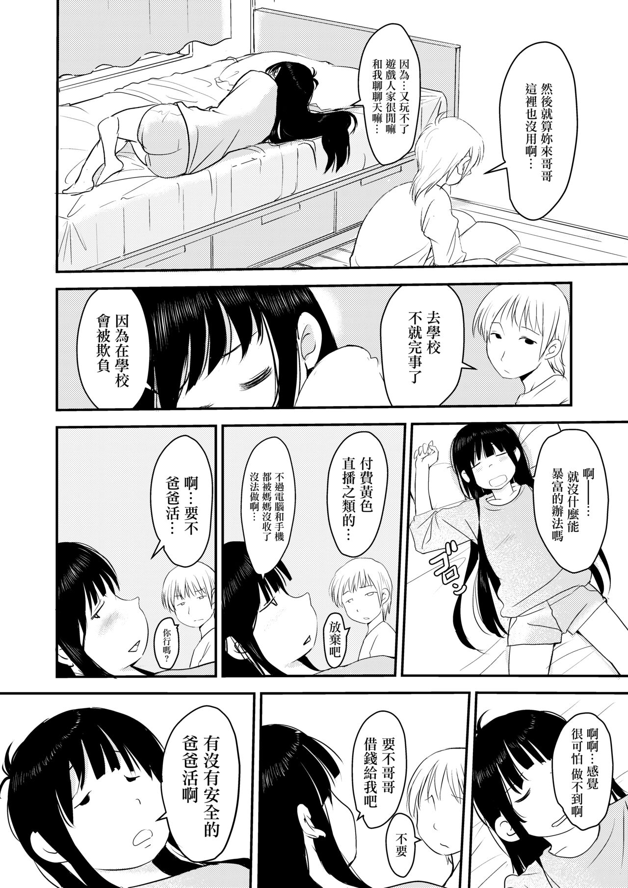 [みまもり亭 (みまもり園長)] 3万円でやらせてくれる妹ちゃんのお話 [中国翻訳] [DL版]