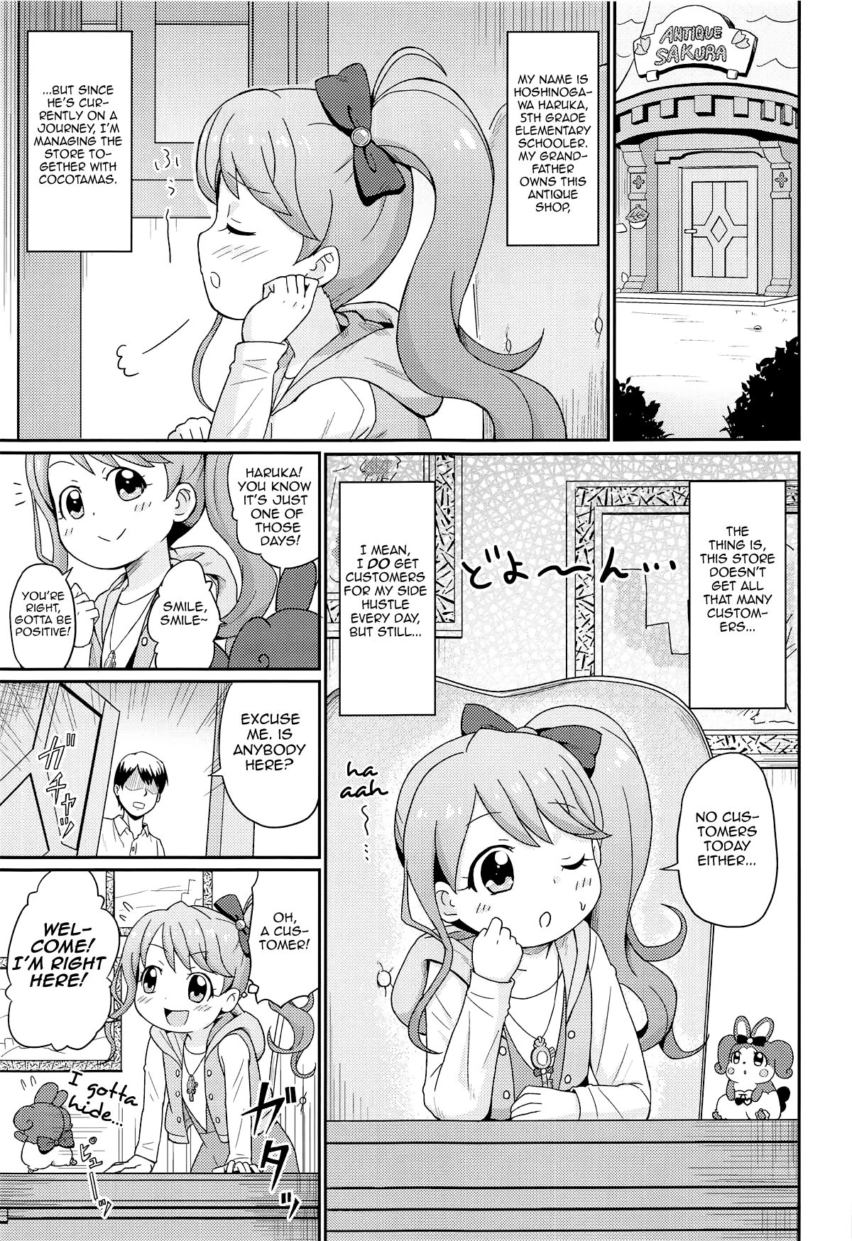 (ぷにケット39) [鳥の屋 (ましこどり)] ヒミツの☆守り隊活動 (キラキラハッピー★ ひらけ!ここたま)[英訳]