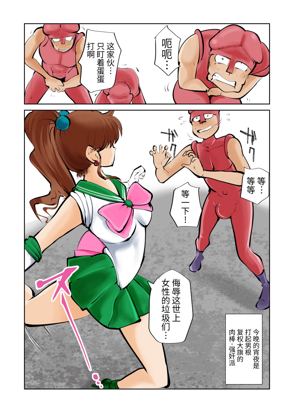 [ピーカン (幕野内)] 嫐って!セーラ戦士様 (美少女戦士セーラームーン) [中国翻訳]
