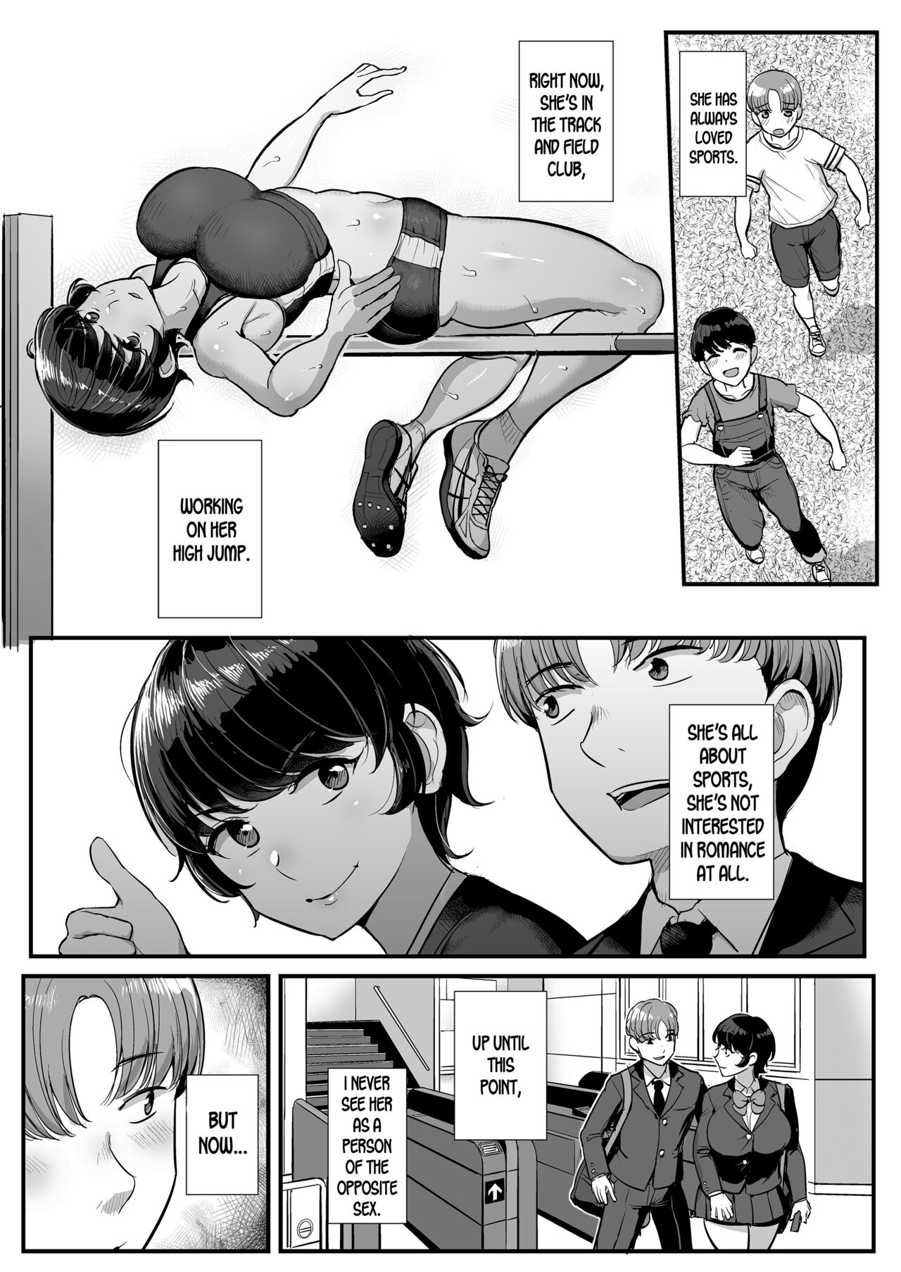 [三万三千こいきんぐ (ティラヌー)] ボーイッシュ彼女は先輩の色に染まる。 [英訳] [DL版]