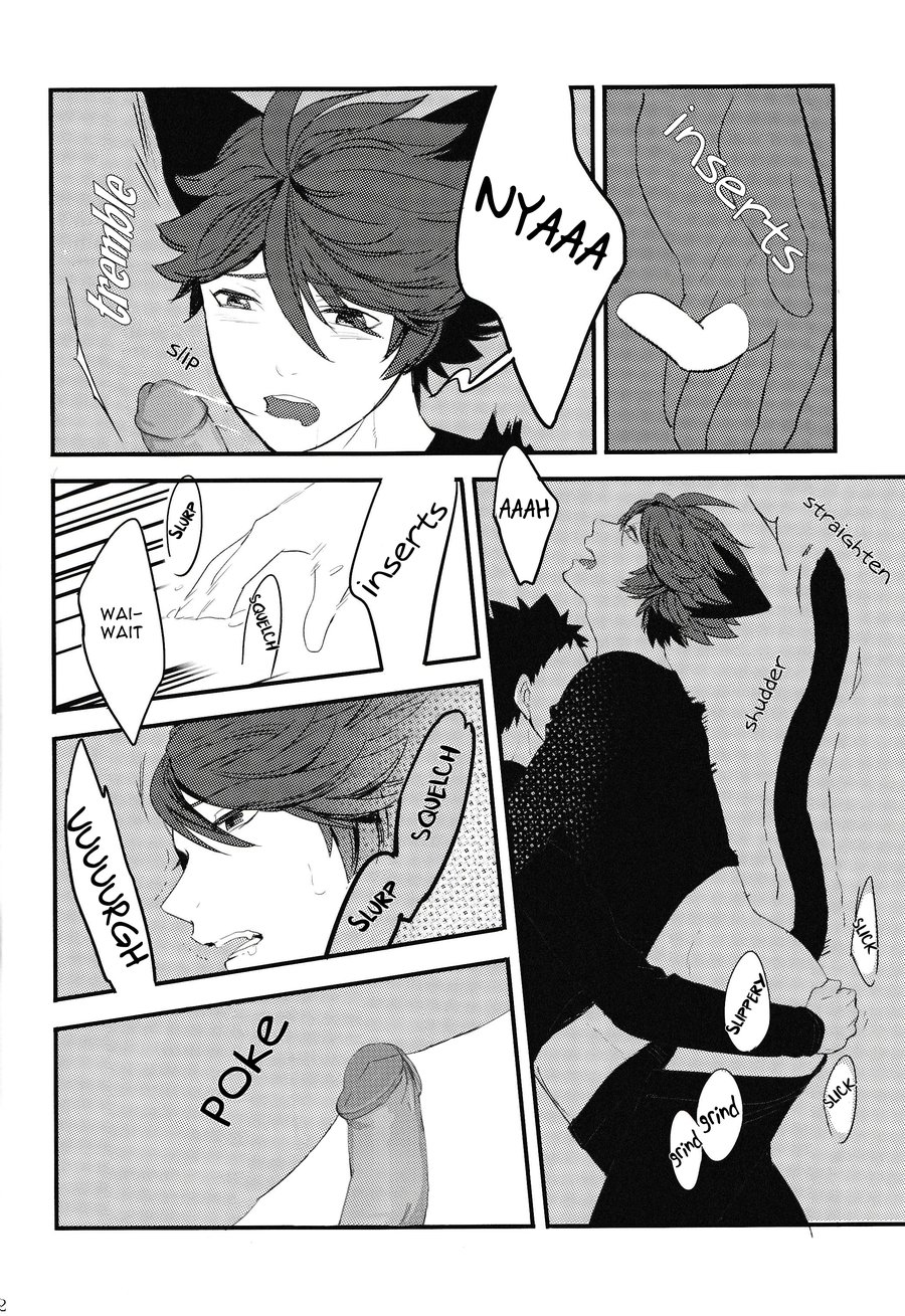 (RTS!!7) [ロトチカ (神使月)] 岩ちゃんのネコになりたい (ハイキュー!!) [英訳]