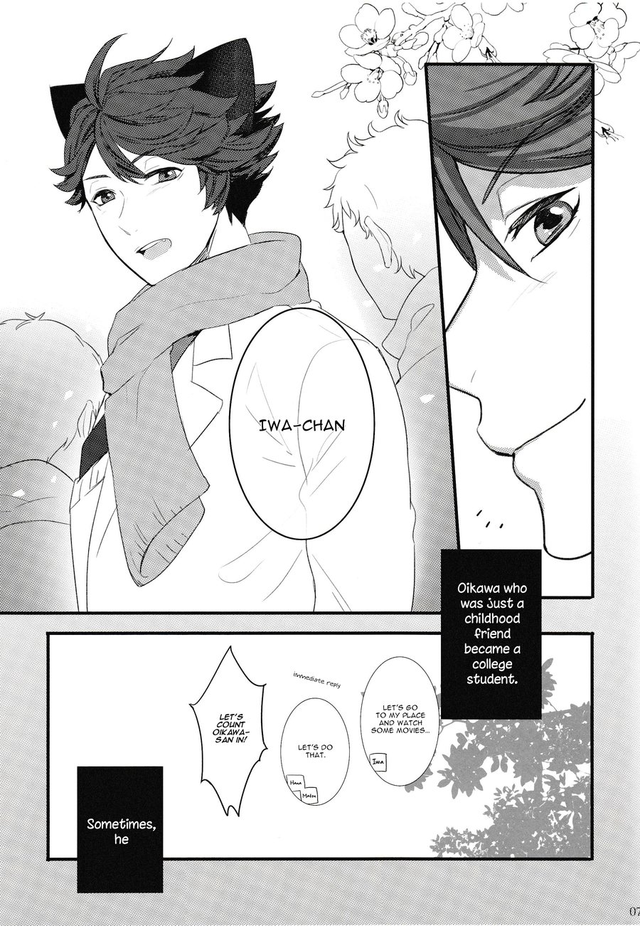 (RTS!!7) [ロトチカ (神使月)] 岩ちゃんのネコになりたい (ハイキュー!!) [英訳]