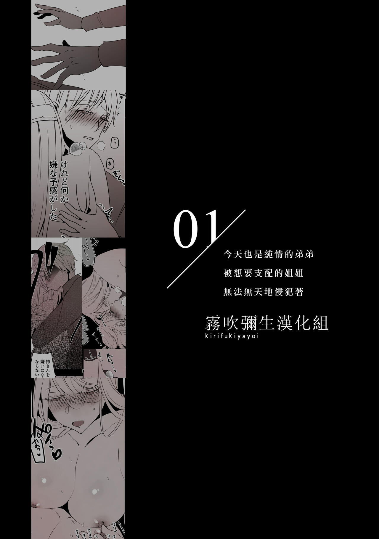 [一宙二星 (煮干豆腐)] 姉×弟 今日も純情な弟は支配的な姉に為す術もなく犯される Re: [中国翻訳]