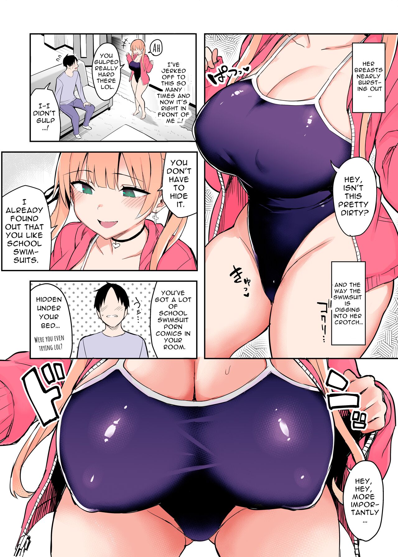 [ゐちぼっち (一宮夕羽)] 元陰キャの巨乳ヤリマン妹がエロすぎて、お兄ちゃんはもう…!! 2 [英訳]