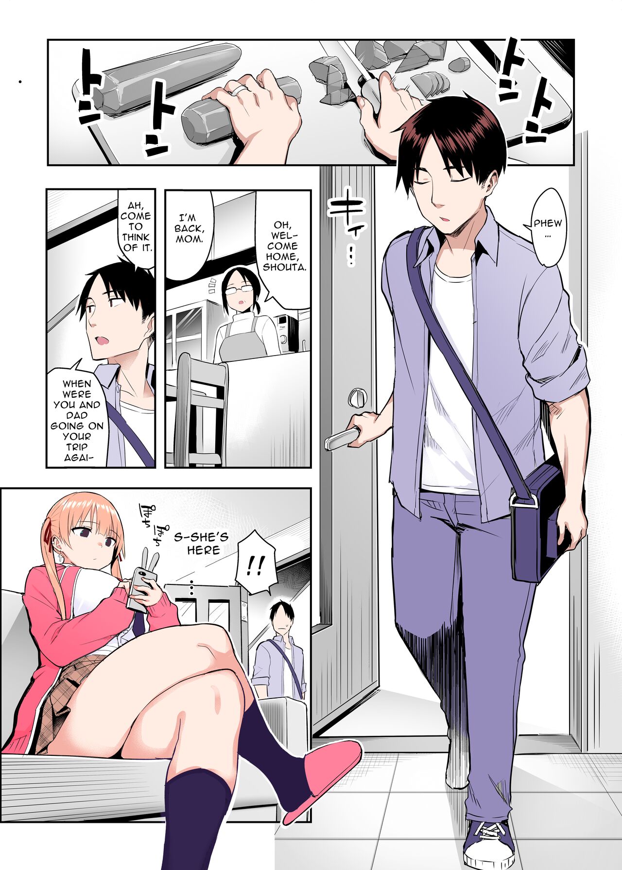 [ゐちぼっち (一宮夕羽)] 元陰キャの巨乳ヤリマン妹がエロすぎて、お兄ちゃんはもう…!! 2 [英訳]